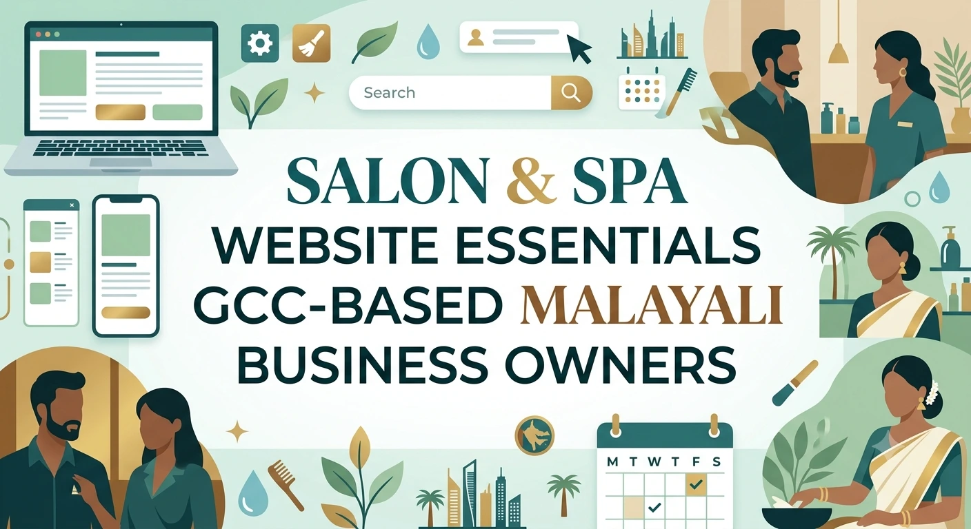 Salon & Spa Website Essentials for GCC Malayali Owners (2026)