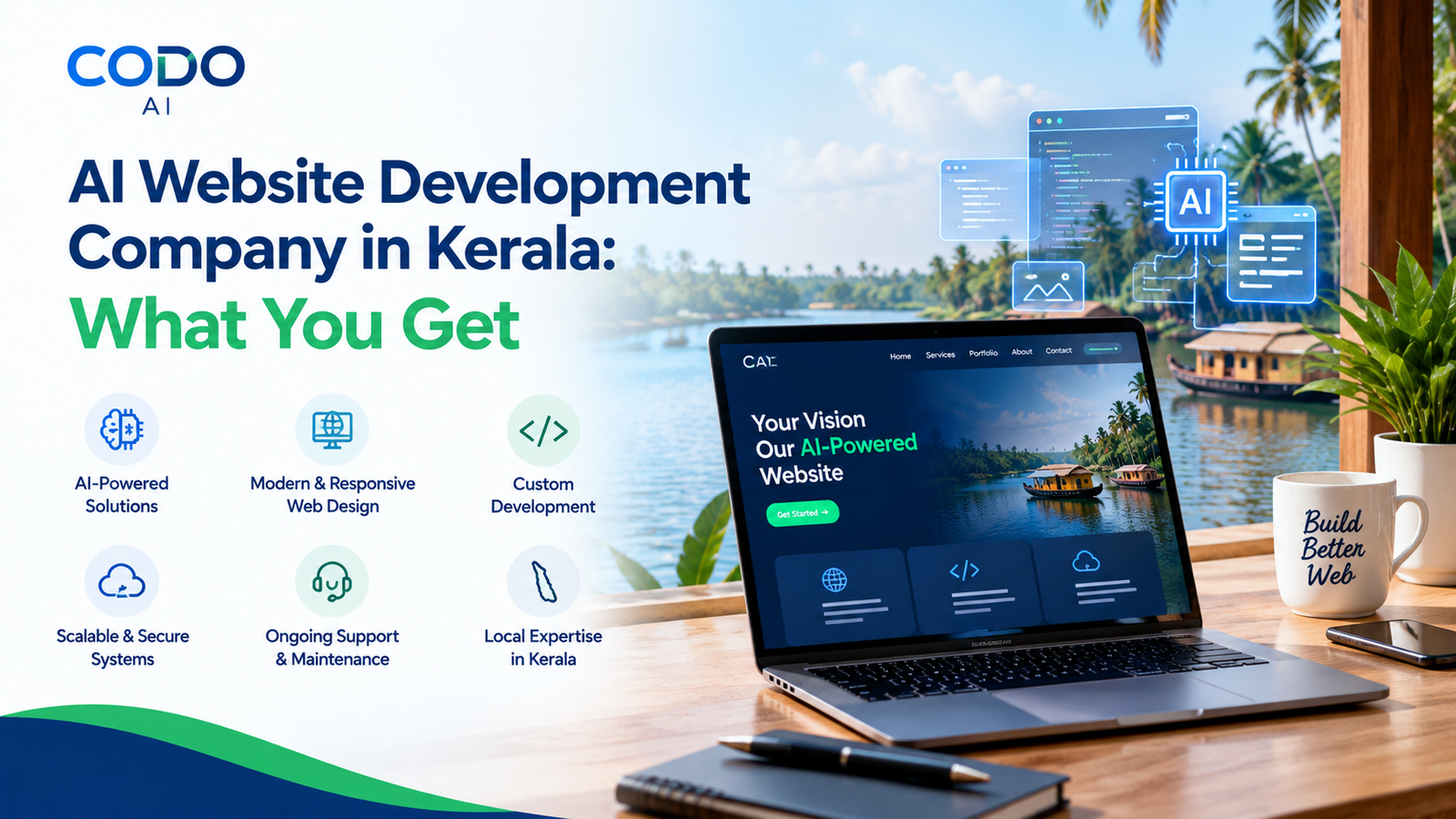 AI Website Development Company in Kerala: What You Get